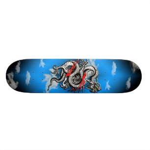 Skate com design do cobra