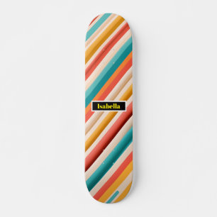 skate com distribuição retrô personalizada Color