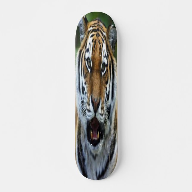 Skate com imagem da cara do tigre (Frente)