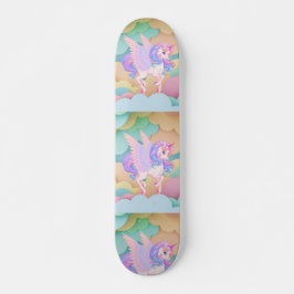 skate com unicórnios
