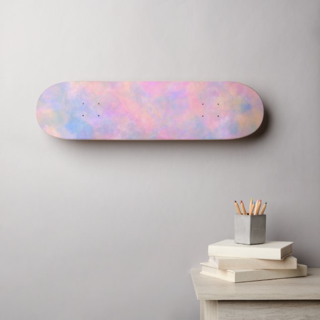 Skate Combinação Incrível de Cores Pastel  (Arte de parede (Horz))