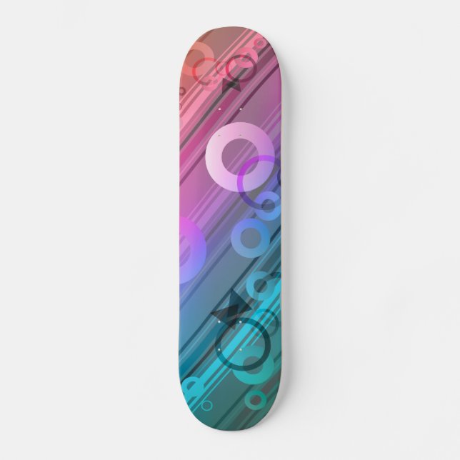 Skate Composição abstrato (Frente)