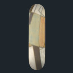 Skate Composição de abstrato com Cores Mudadas<br><div class="desc">As cores mudas desta composição de Norman Wyatt retornam às obras de abstrato de Piet Mondrian. Enquanto as tintas usadas são afinadas para baixo,  suas cores juntas falam alto e chamam a atenção para a peça. Compre sua cópia hoje!</div>