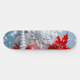 Skate Composição Flor de Inverno