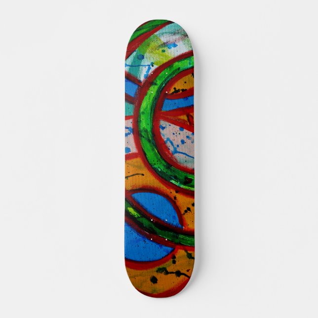 Skate Composição nº 20C de Michael Moffa (Frente)