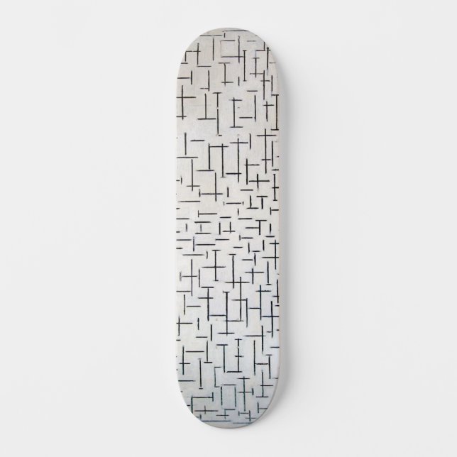 Skate Composição n.o 10, Cais e Oceano | Mondriaan | (Frente)
