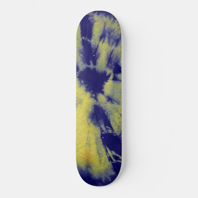 Skate Composição Tye Dye #11 por Michael Moffa (Frente)