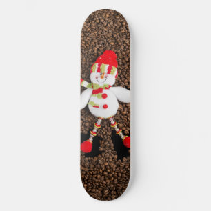 Skate Condecoração do boneco de neve de Natal