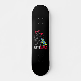 Skate Consciência Autismo do Auntiesaurus
