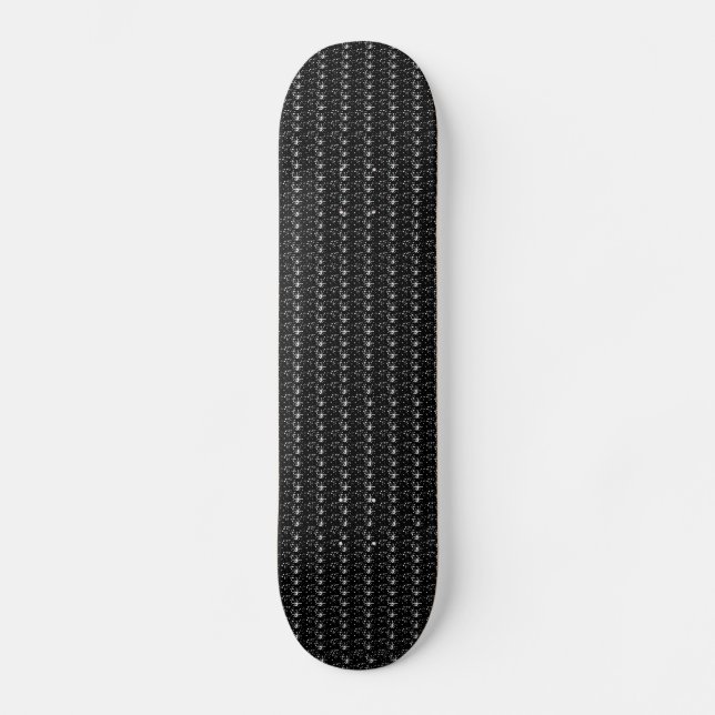 Skate Conselho Brilho Preto (Frente)