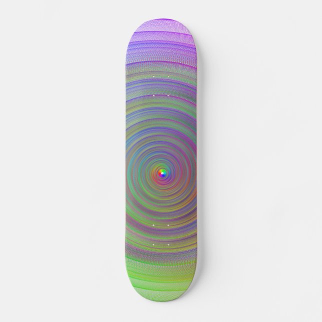 Skate Conselho Colorswirl (Frente)