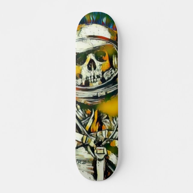 Skate Conselho Personalizado Chrome Pro Park de Elemento (Frente)