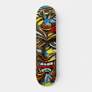 Skate Conselho Urbano Samurai Juggalo Personalizado Pro