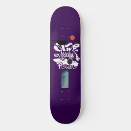Skate Cool Retro Surf Brooklyn Peace 