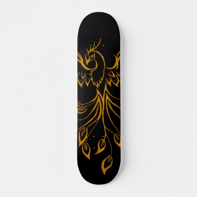 Skate Copper Phoenix sobe em preto (Frente)