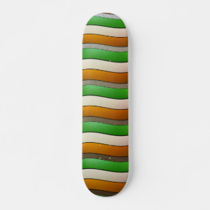 Skate Cor-Cromo da bandeira de Ireland por Shirley