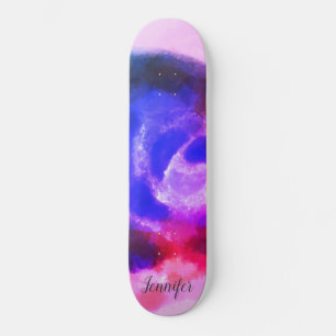 Skate Cor de Água Púrpura Cor de Rosa de Assinatura Pers