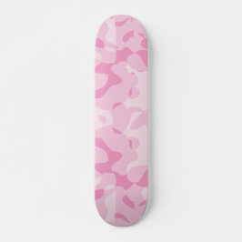 Skate cor-de-rosa de Camo