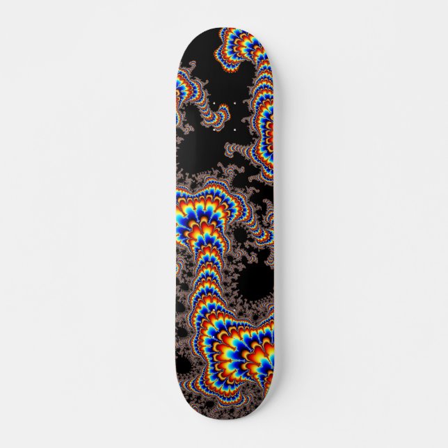 Skate Cor funcionada - arte do Fractal (Frente)