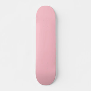 Skate Cor Rosa Claro Sólida Cor Feminina Pastel