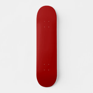Skate Cor Sólido Vermelho da Apple, Amarra Escura