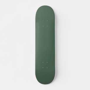Skate Cor Verde Sólido Eucalipto Empoeirado