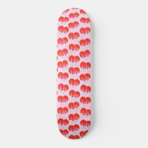 Skate Coração de Fogo