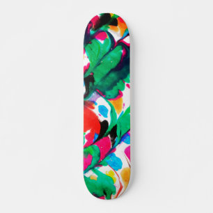 Skate Corações coloridos