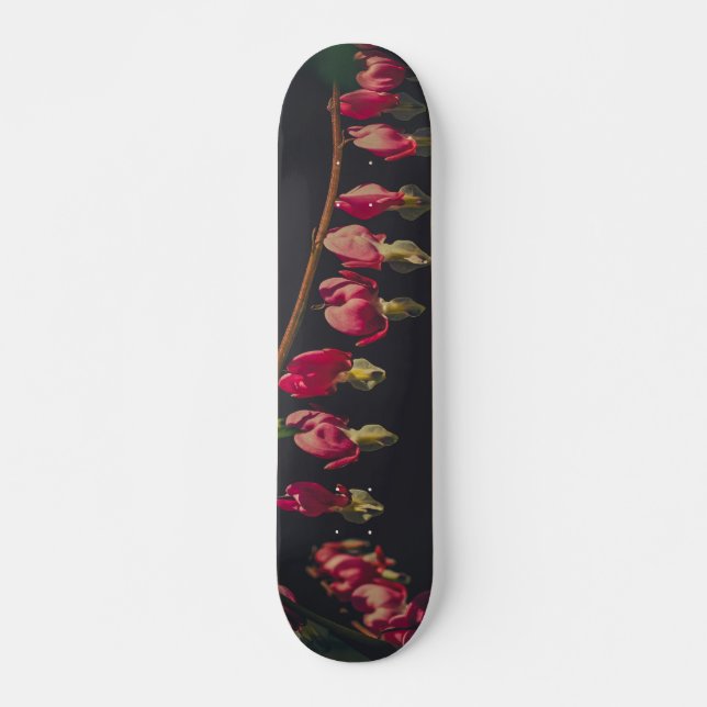 Skate Corações Hemorrágicas Tabuleiro Floral (Frente)
