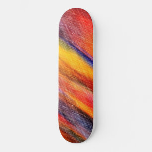Skate Cores de Abstrato sunset 3