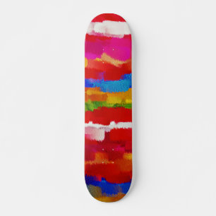 Skate Cores de Pintura Abstrata #11