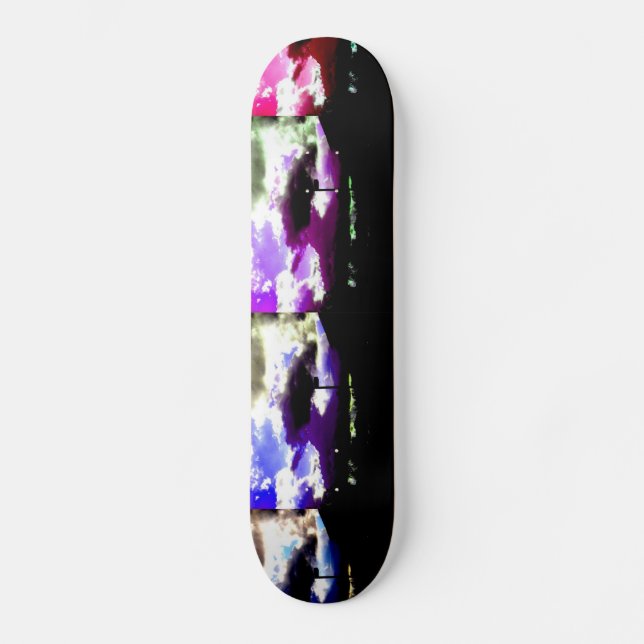 Skate cores do céu (Frente)