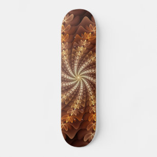 Skate Cores Quentes, Padrão de Arte Fractal Moderna Trip