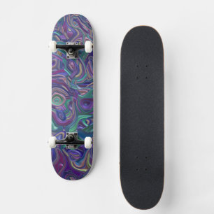Skate Cores Trippy Giratórias em 3D