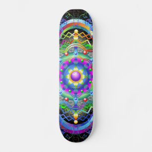 Skate Cores Universas de Mandala