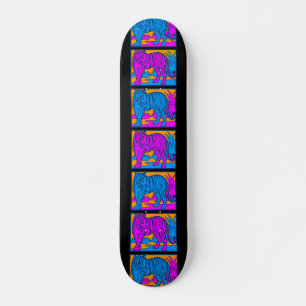 Skate COREY TIGER 1980's TIGER SCENE BLACK