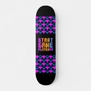 Skate Corey Tiger 80s Vintage Iniciar Jogo Jogador 1