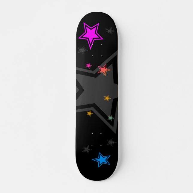 SKATE COREY TIGER ESTRELAS RETRÔ DE DISCOTEQUE DOS ANOS  (Frente)