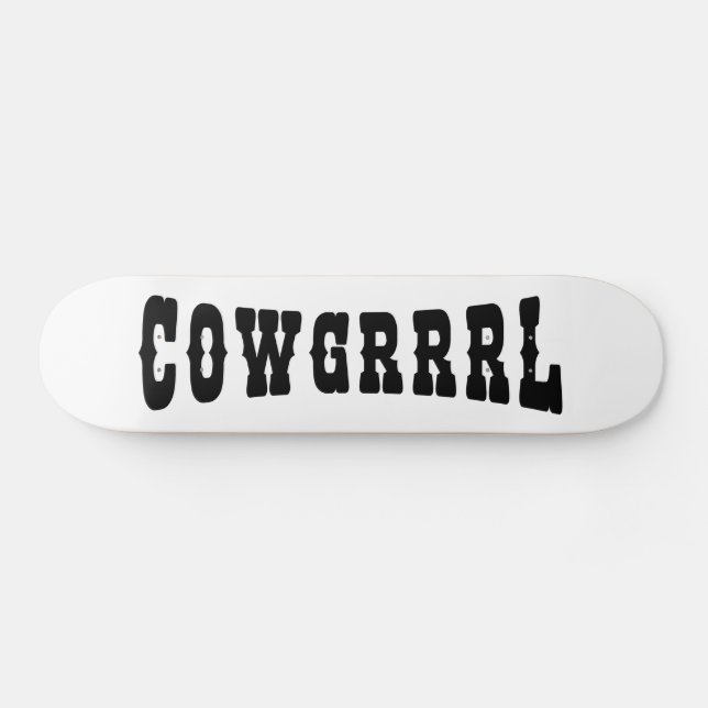SKATE COWGRRRL (Horz)