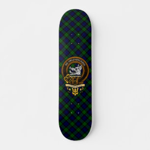 Skate Crachá Escocês Clan Campbell e Crest