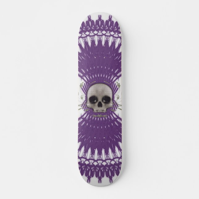 Skate Crânio de intervalo mínimo & gráficos radiais: (Frente)