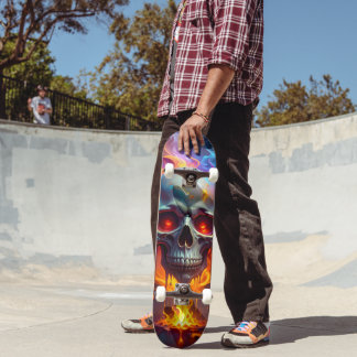 Skate Crânio Derretendo