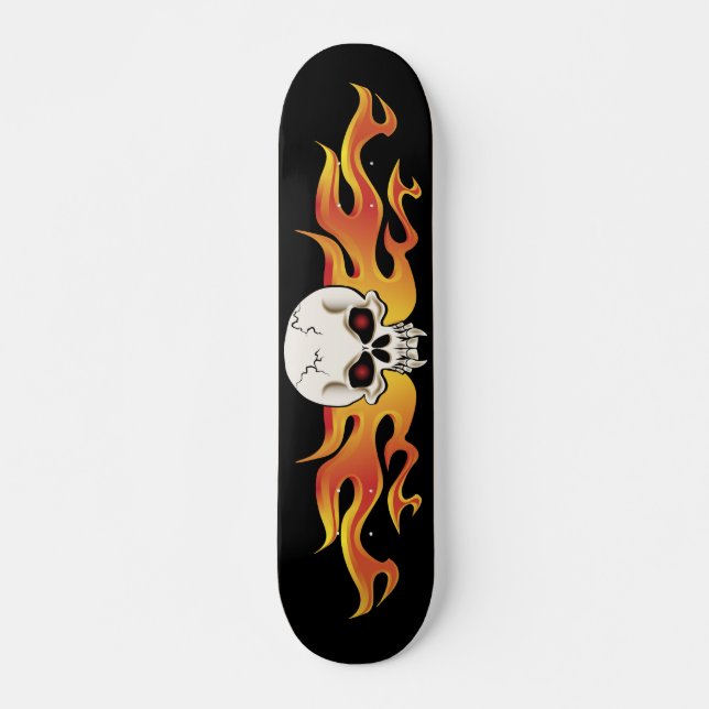 Skate Crânio do ardor Fanged (Frente)