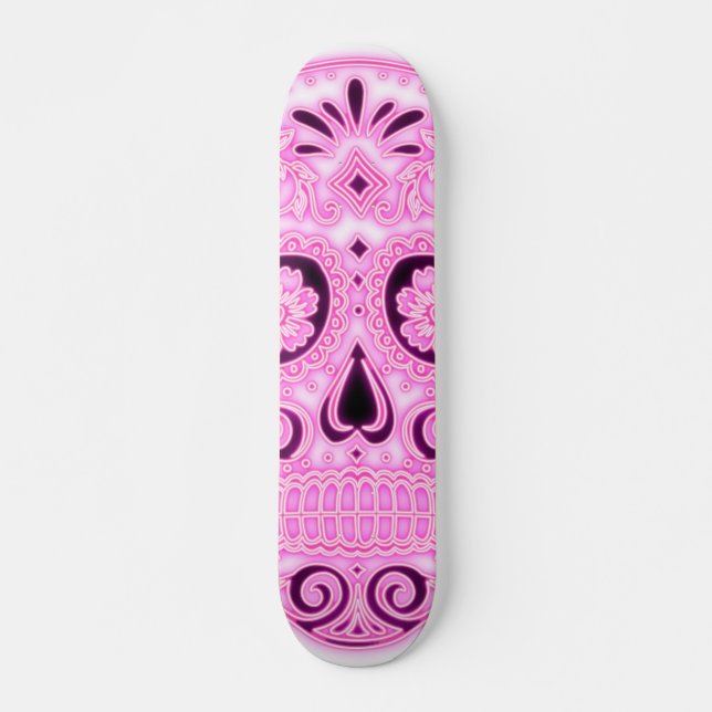 Skate Crânio Personalizado (Frente)