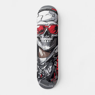 Skate Crânio Retro