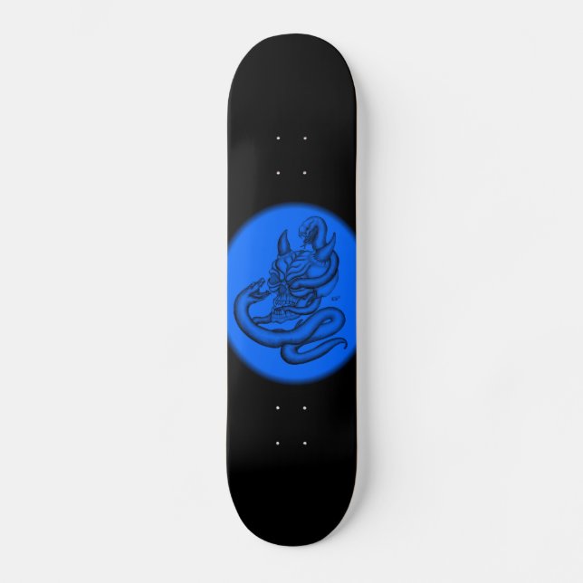 Skate Crânio - Teufelschädel mit Schlange (Frente)