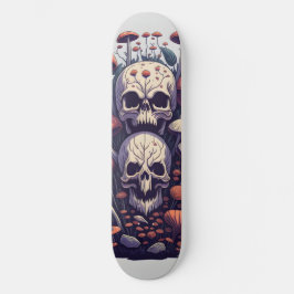 Skate Crânios e Cogumelos