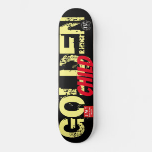 SKATE CRIANÇA DORADA / JMT SKATEBOARDS / JMT