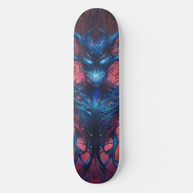 Skate Criatura Extraterrestre: Design Surreal de Skatebo (Frente)