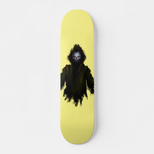 Skate Criatura Monstro Sombrio Amarelo Gótico Horror Ten